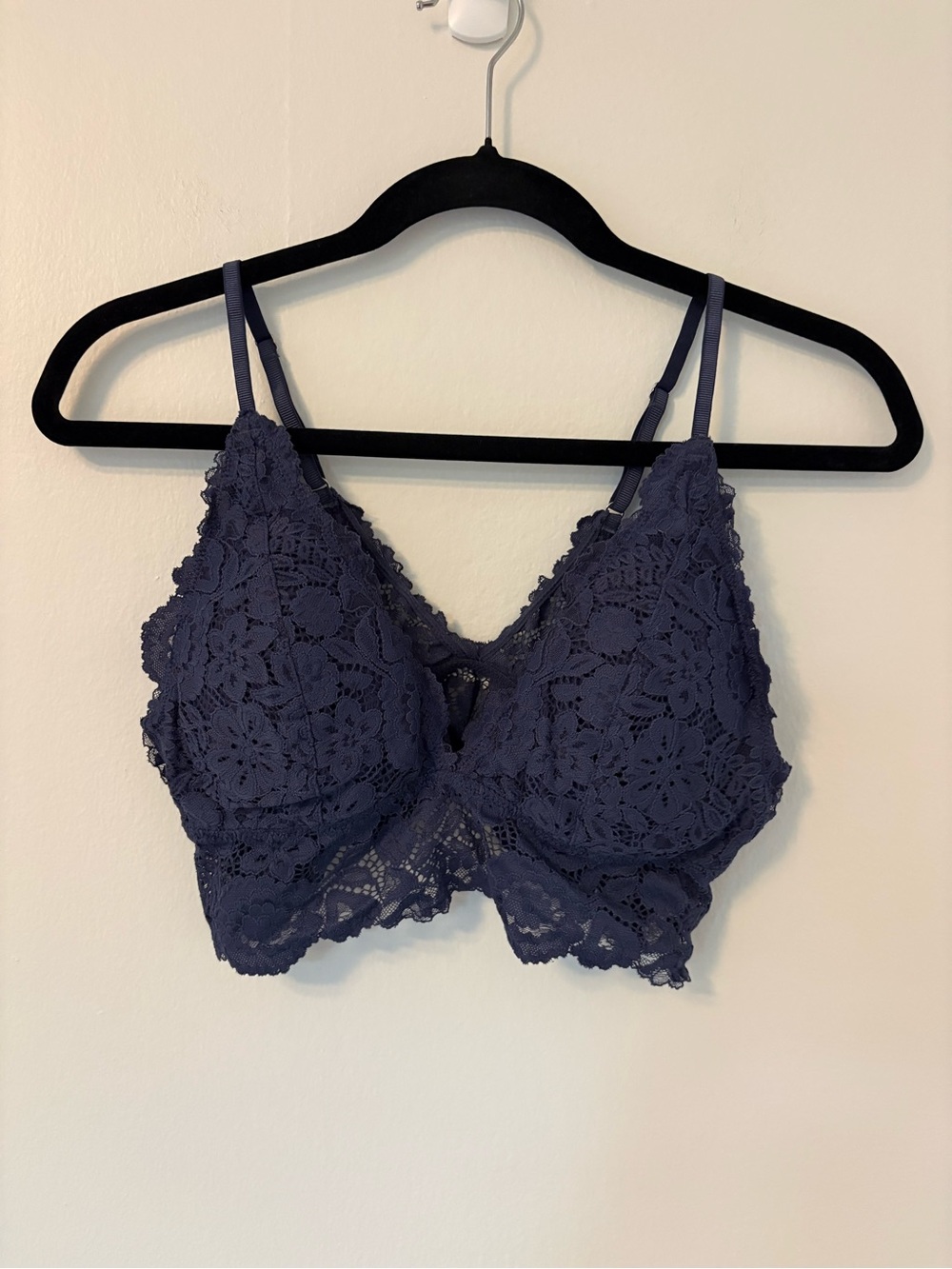 Aerie bralette - navy blue size medium